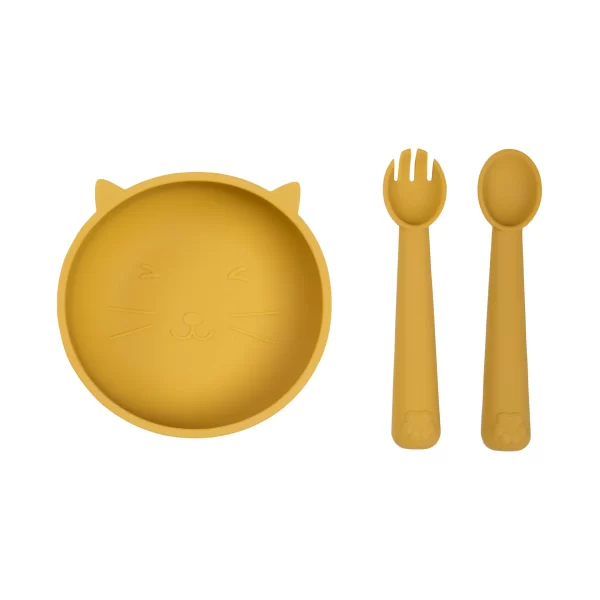 Set de Alimentación de Silicona Gatito - Imagen 3